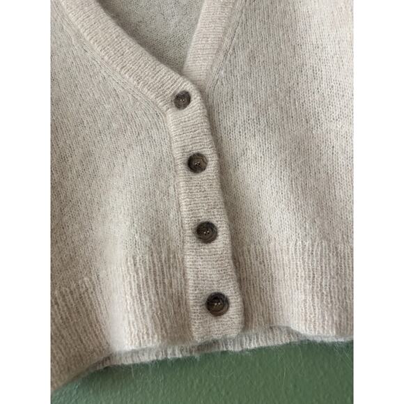 Jenni Kayne Cream Cardigan Sweater - Picture 6 of 8